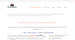 Desktop Screenshot of movemaster.no